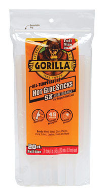 GORILLA GLU STCK 8" 20PK