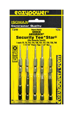 SCREWDRIVER BIT 1/4"10PK