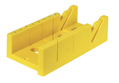 ACE 12" Plastic Mitre Box Yellow