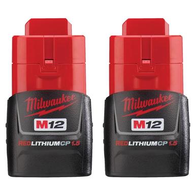 2PK M12 CP1.5 Battery Combo Pack