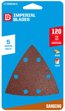 Sand Paper 120grit 5pk