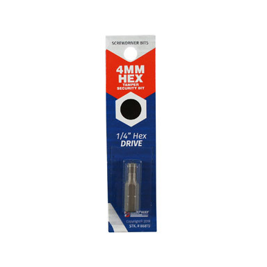 4 MM RECESS INSRT BIT
