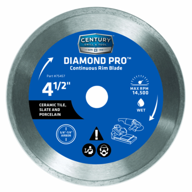 4-1/2" CERAMIC TILE DIAMOND BLAD