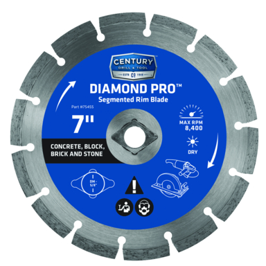SGM RIM DIAM SAW BLDE 7"