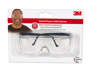 SAFETY GLASSES CLEAR LEN