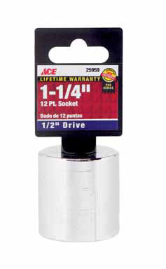 SOCKET 1/2"DR 1-1/4" ACE