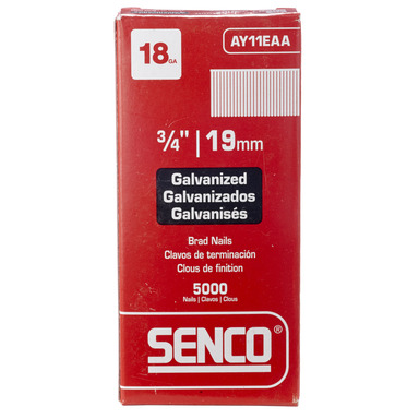 SENCO BRAD NAILS 3/4" 18GA