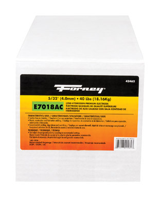 Forney Elctrod E7018ac 5/32"l-h