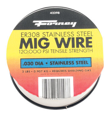 MIG WIRE SS .030" 2LB