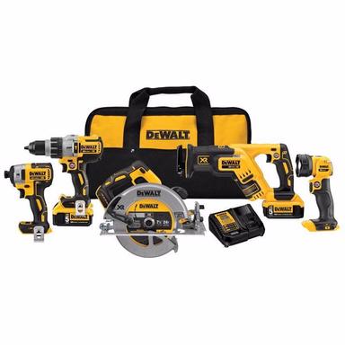 DW MAX XR 5-TOOL KIT 20V