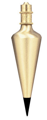 BRASS PLUMB BOB 8OZ