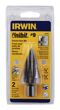 UNIBIT STEP DRILL BIT #9