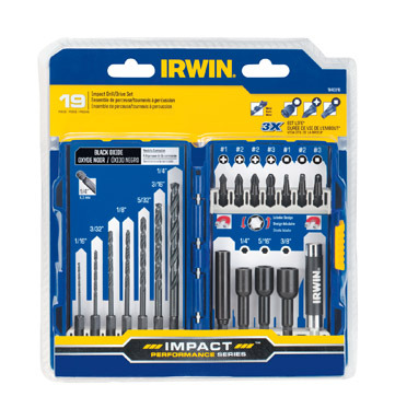 IMPACT DRLL/DRV SET 19P