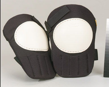 KNEE PAD BLK/WH PAIR CLP