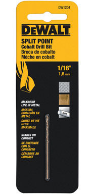 BIT DRILL 1/16"COBALT DW