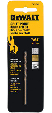 7/64" COBALT DRILL BIT