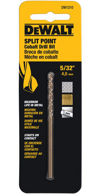 BIT DRILL 5/32"COBALT DW