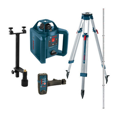 BOSCH ROTARY LASER COMPLETE KIT,