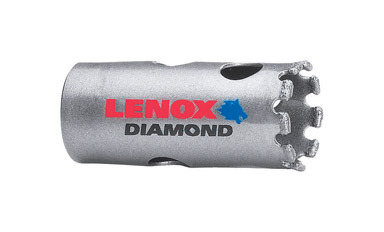 7/8" DIAMOND GRIT HOLE SAW LEN