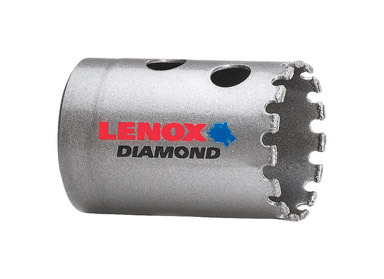 1 3/8" DIAMOND GRIT HOLE SAW LEN