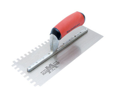 11" X 4 1/2" NOTCHED TROWEL