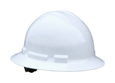 FULL BRIM HARD HAT WHITE