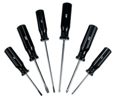 ACE: 6PC SCREWDRIVER SET