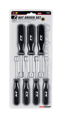 7PC SAE NUT DRIVER SET d