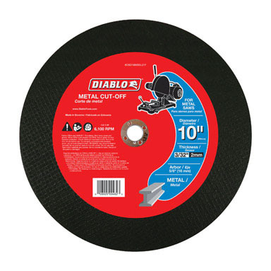 METAL CUTOFF DISC 10"