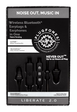 EARPLUG/PHONE+MIC BT BLK