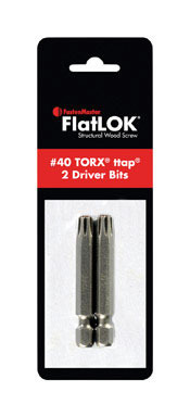 T40 TTAP BIT FLATLOK 2PK