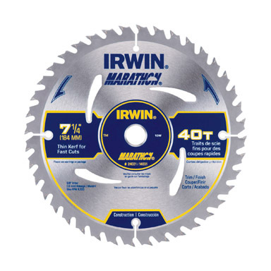 SAW BLADE 7-1/4" 40T