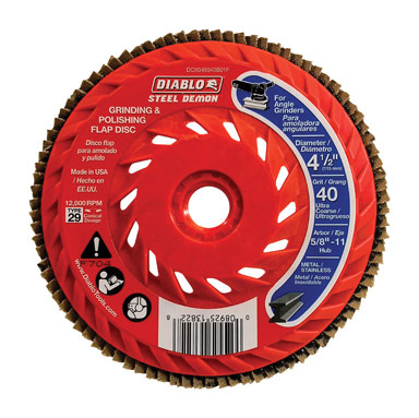 FLAP DISC INTEGRATED HUB 40G