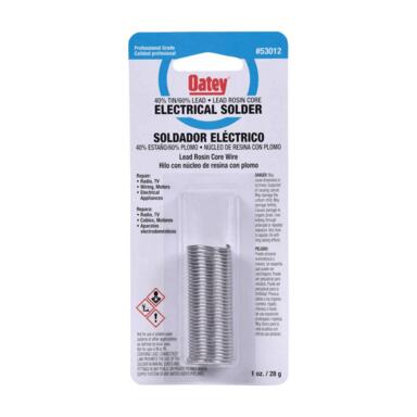 WIRE SLDR 40/60 RC 1OZ