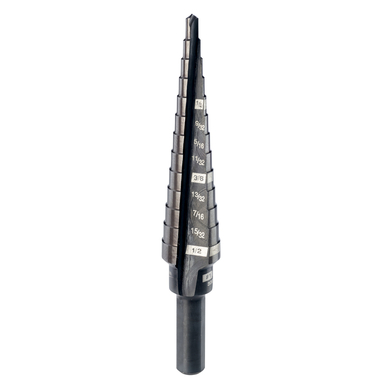 STEP DRLBIT #1X6" BLK OX