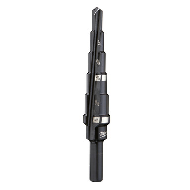 STEP DRLBIT #2X6" BLK OX