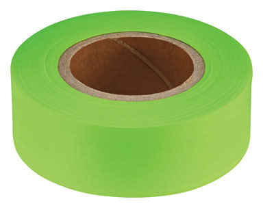 FLAGGING TAPE 200' LIME