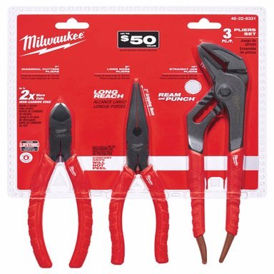 MIL 3PK Pliers Set