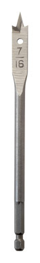 FLAT BORING BIT 7/16"X6"