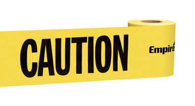 CAUTION/CUIDADO TAP 200'