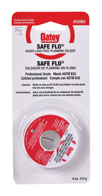 SAFE-FLO WIRE SOLDER 4OZ