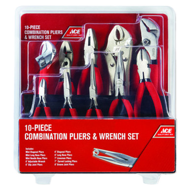 10 PC PLIER SET ACE