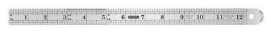 12" SS Flexible Precision Ruler