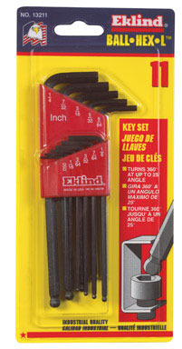 HEX KEY BALLDRIVER 11PC