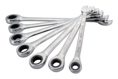Craftsman 12 Point Metric Ratcheting Combination Wrench Set 7 pc