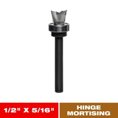 HINGE MORT RTR BIT 1/2"D
