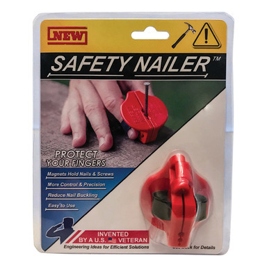 Safety Nailer 1pk Red