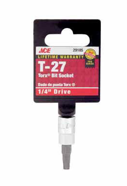 SOCKET TORX 1/4DR T-27