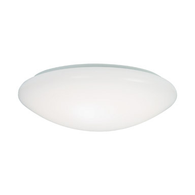 Metalux 4.1 in. H X 15 in. W X 15 in. L White LED Ceiling Light