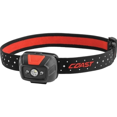 LED Head Lamp BLK/RED 330L